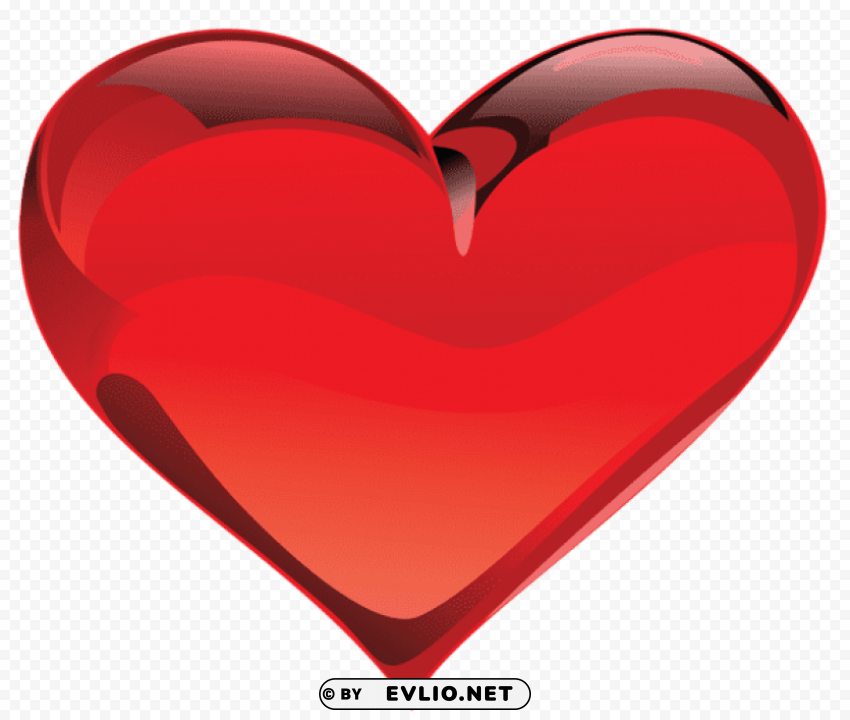 large red heart High-resolution transparent PNG images