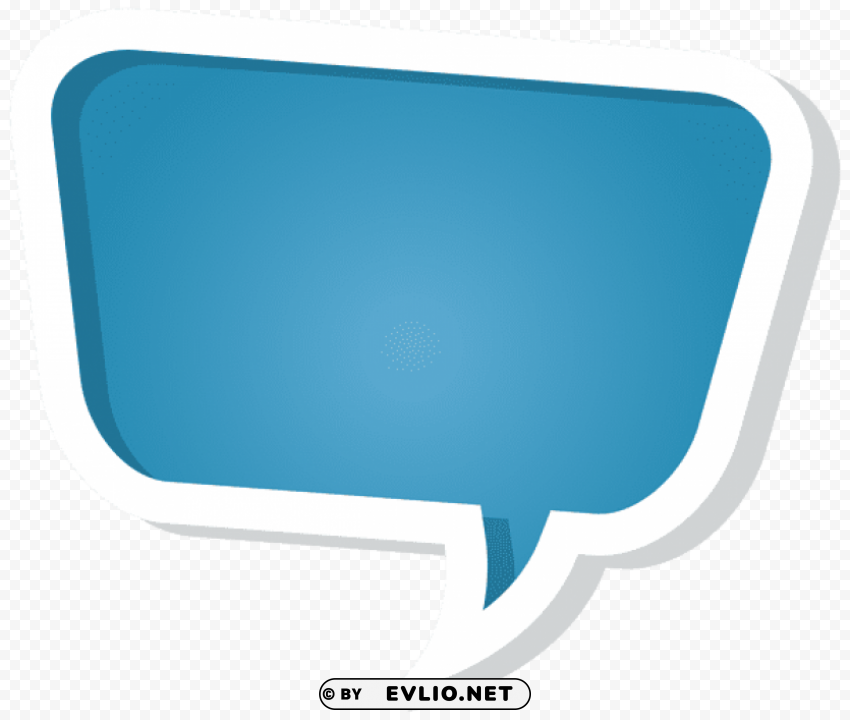 Speech Bubble PNG Image With Isolated Graphic Element