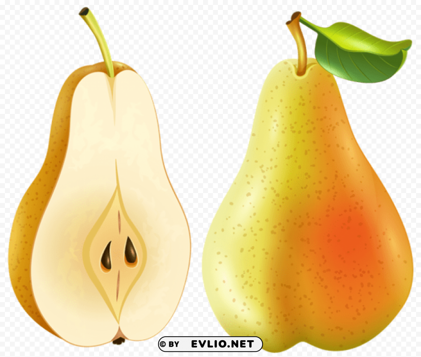 pear transparent Clear Background PNG Isolated Item