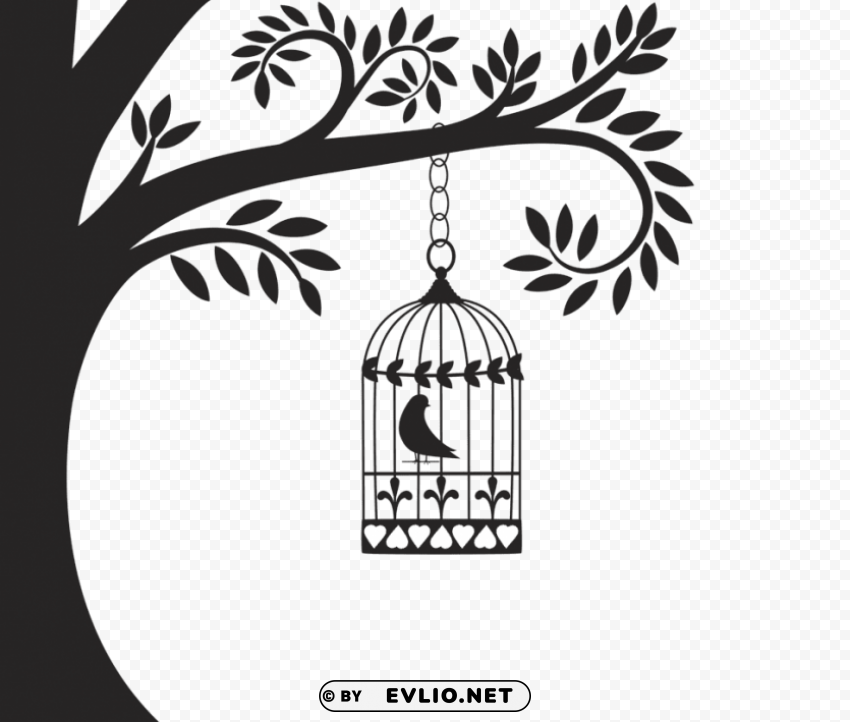 cage bird PNG Image with Clear Background Isolation clipart png photo - 4b4048f1