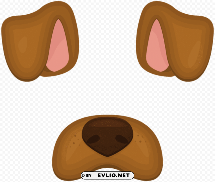 Dog Face Mask PNG Transparent Designs