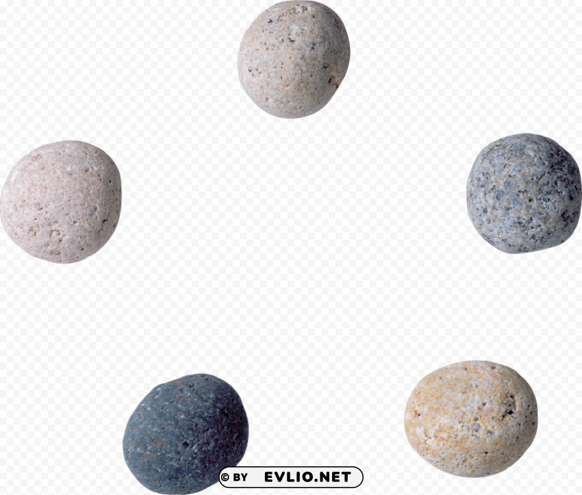 PNG image of Stones and rocks PNG with clear background set with a clear background - Image ID 4474e859