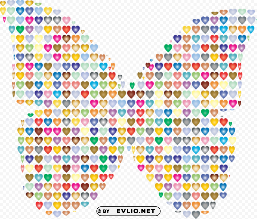 colorful hearts Transparent Background Isolation in PNG Format PNG transparent with Clear Background ID 93ba3599