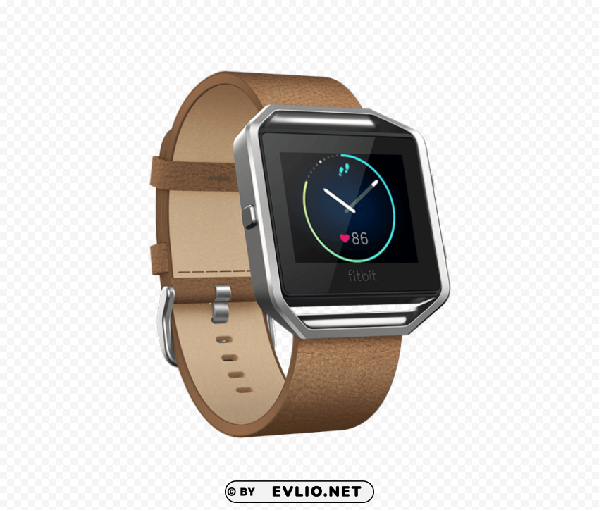 fitbit blaze leather strap PNG Image Isolated with Clear Background