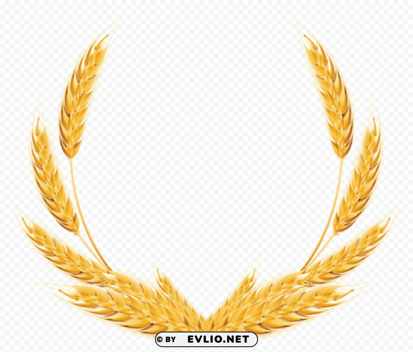 wheat decoration Isolated Graphic on Clear Background PNG