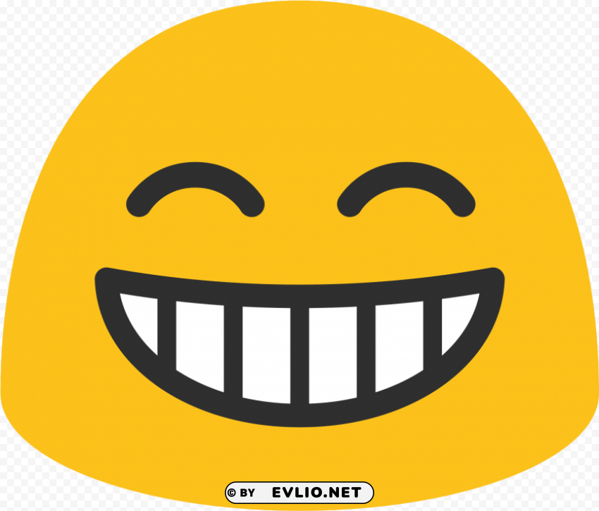 Android Emoji Smile Clear Image PNG