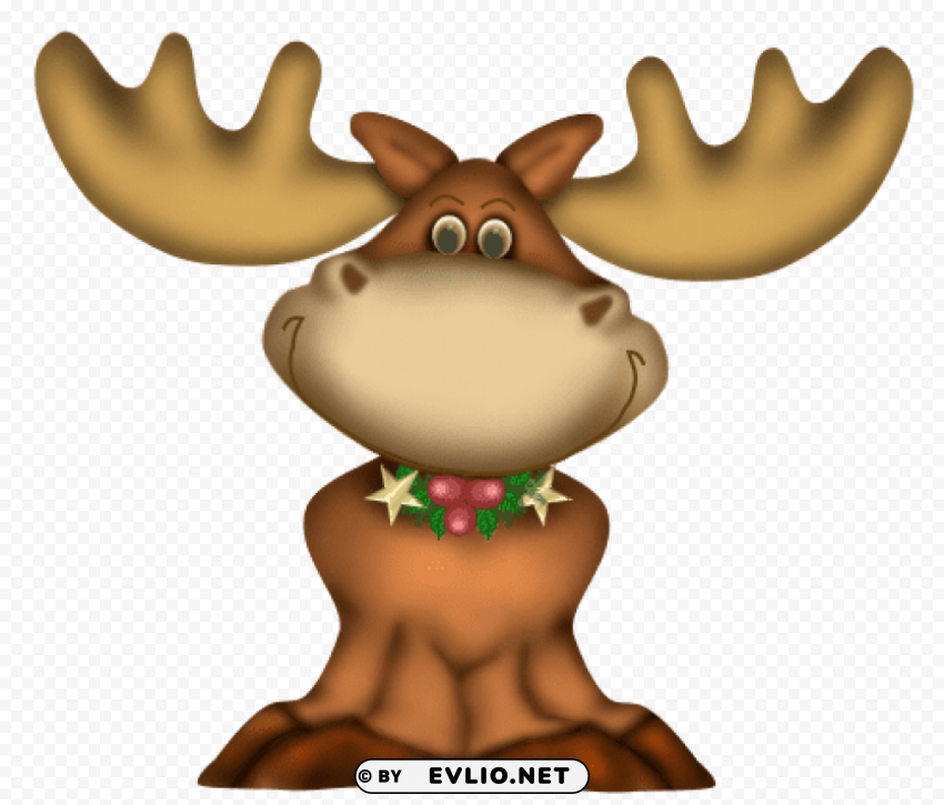 christmas deer PNG images with transparent elements