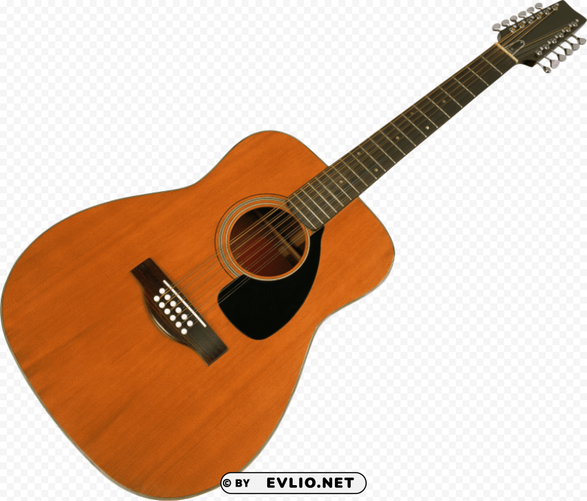 acoustic guitar Transparent design PNG