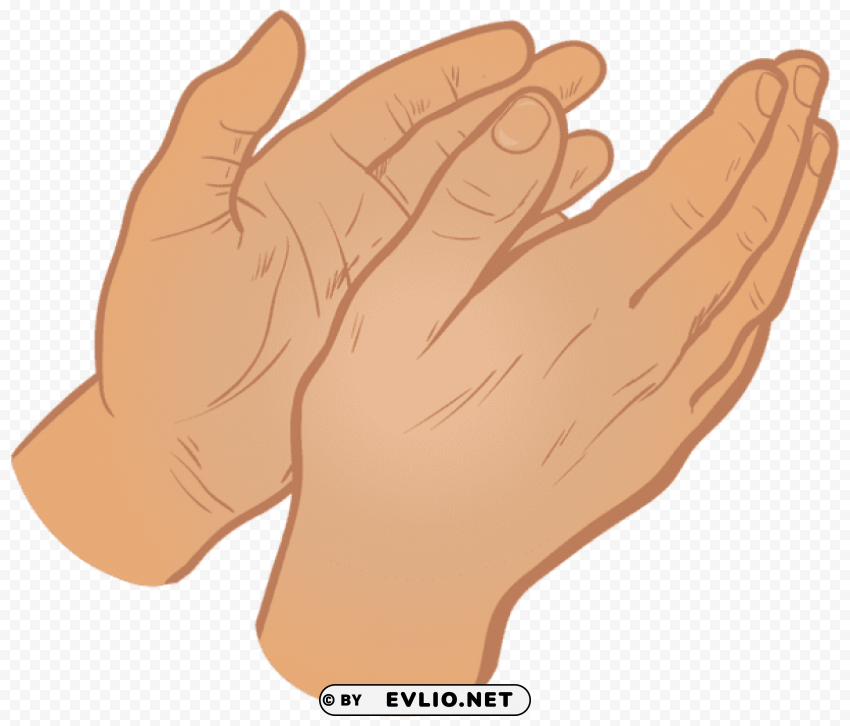 clapping hands cli Transparent Background Isolated PNG Design Element clipart png photo - 1bc53424