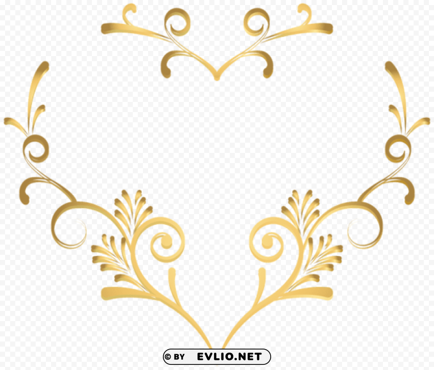 decorative heart Isolated Subject on HighQuality PNG clipart png photo - 6a0a27ce