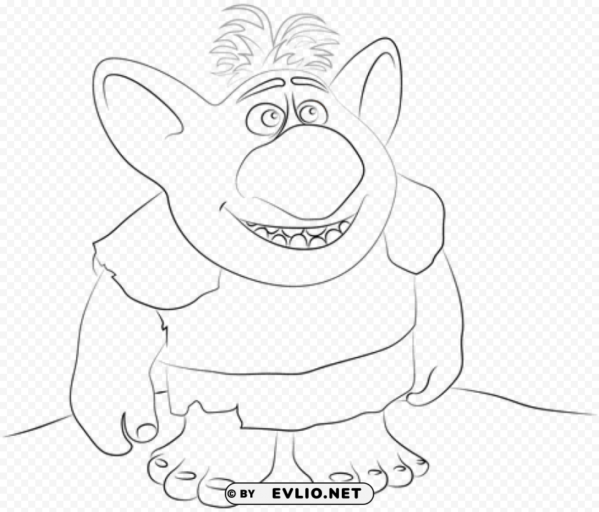 frozen troll coloring pages Clear PNG photos