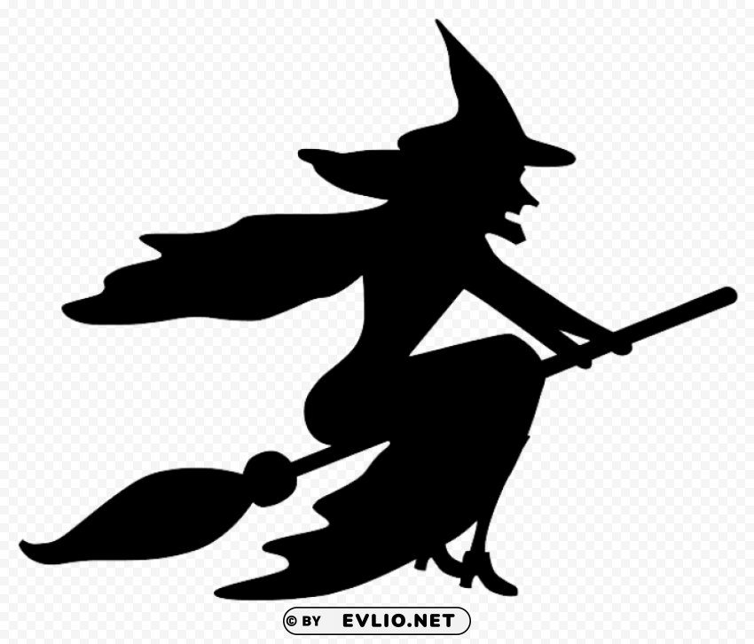 witch ClearCut Background PNG Isolated Element