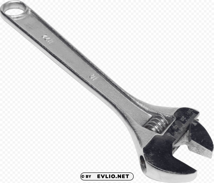 wrench spanner PNG with transparent bg