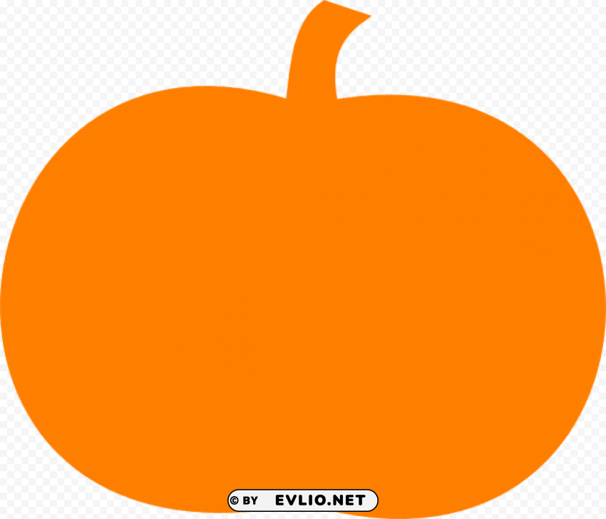 solid pumpkin Isolated Design Element in Clear Transparent PNG PNG transparent with Clear Background ID e6f57291