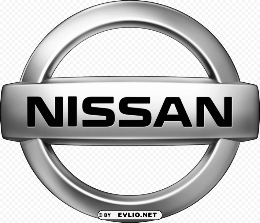 nissan car logo PNG Image with Transparent Isolated Graphic