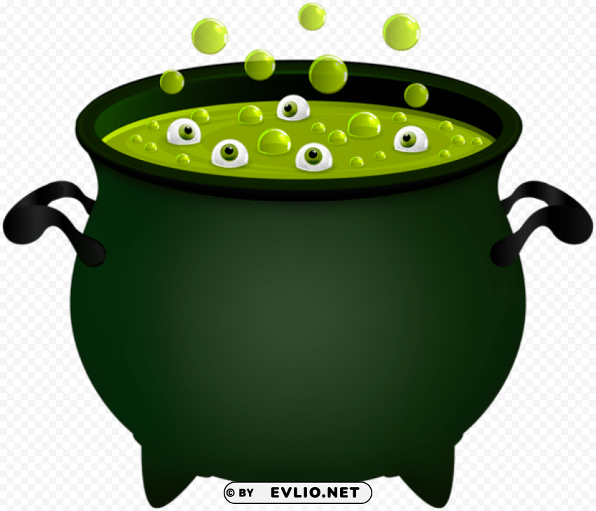 witch cauldron Isolated PNG Image with Transparent Background