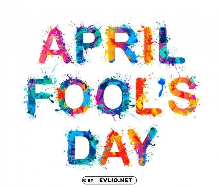april fools day text Clean Background Isolated PNG Design png images background -  image ID is 1aefc5e6