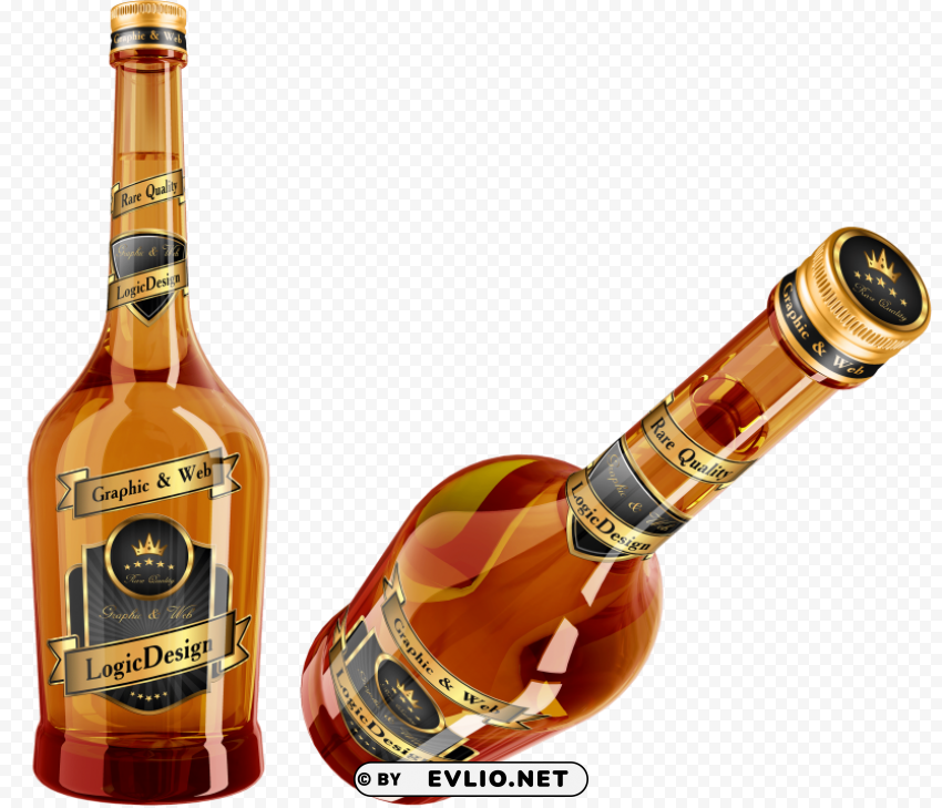 cognac PNG photo with transparency