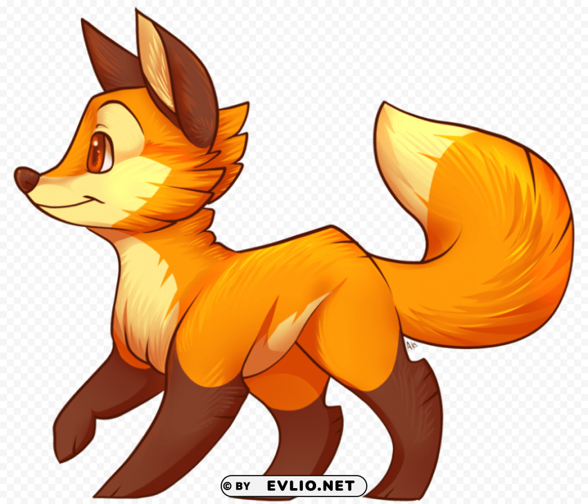 Fox Isolated Element With Clear PNG Background