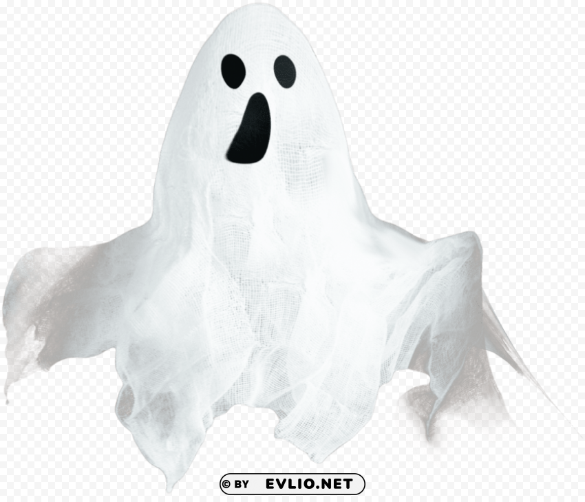 ghost PNG with Clear Isolation on Transparent Background