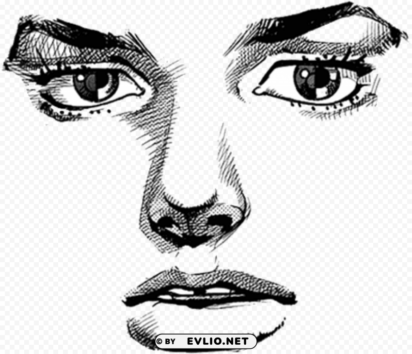 jojo face transparent PNG graphics with alpha transparency bundle