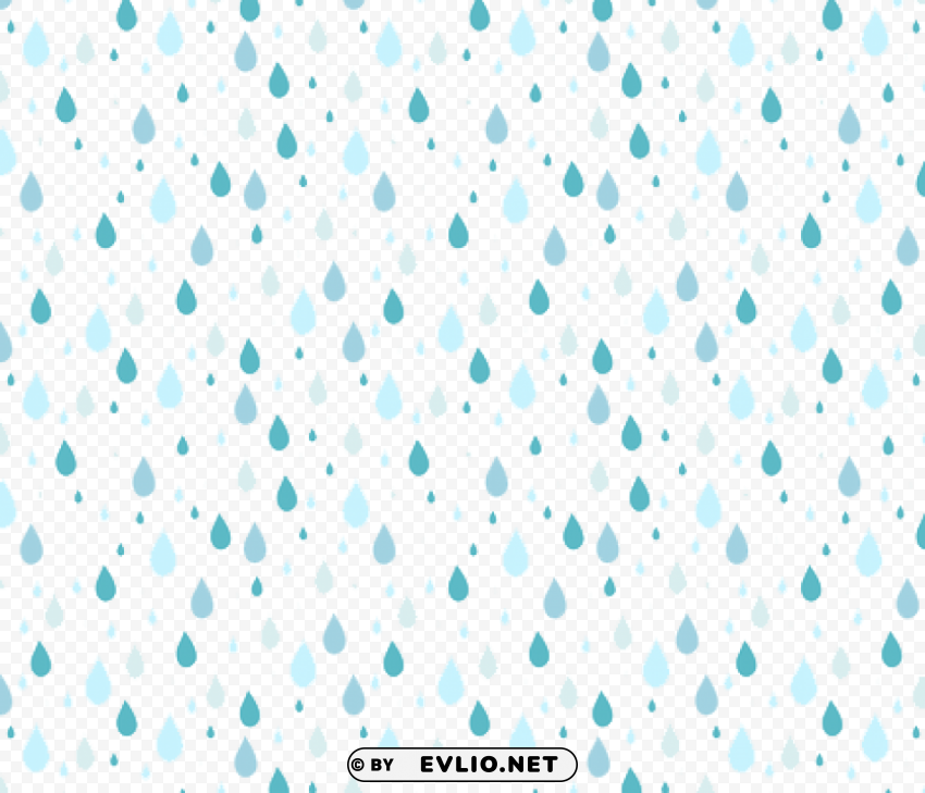 raindrops s Isolated Artwork on Transparent Background PNG