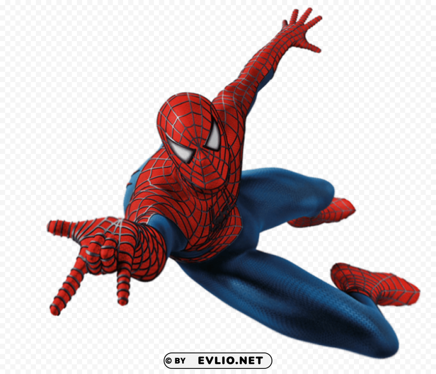 spiderman Clear PNG image