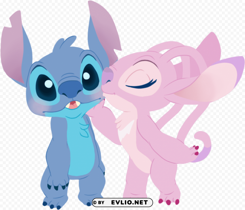 stitch and angel iphone PNG Image with Clear Isolated Object