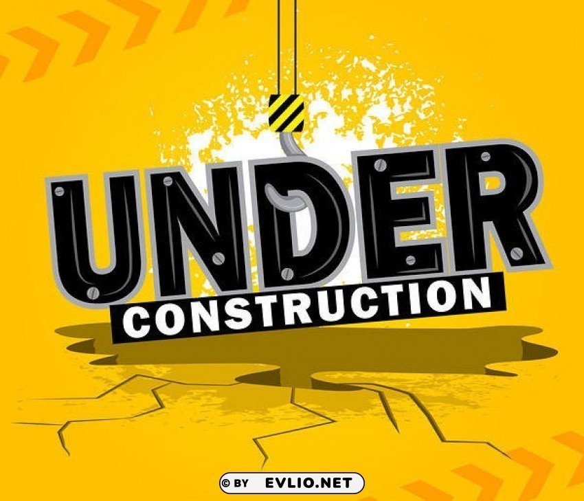 under construction yellow PNG transparent stock images