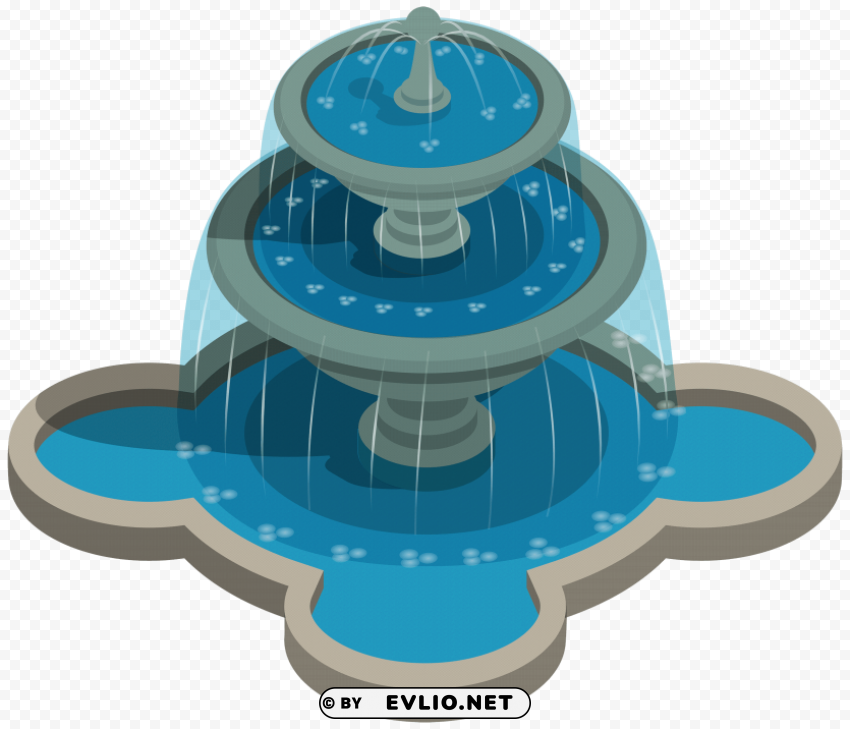 water fountain PNG for digital art clipart png photo - b9f9763a