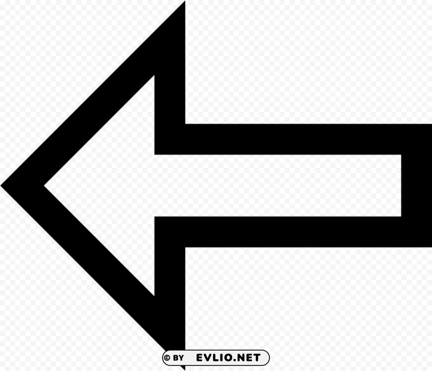 white arrow pointing left Free download PNG images with alpha channel diversity