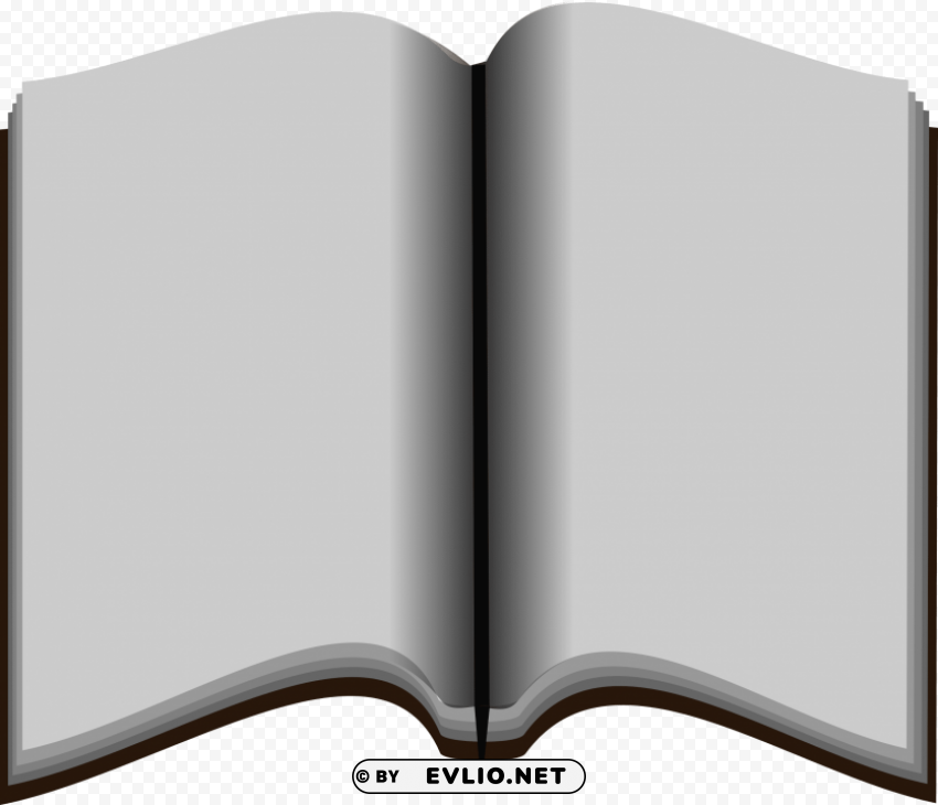 empty book PNG files with clear background collection