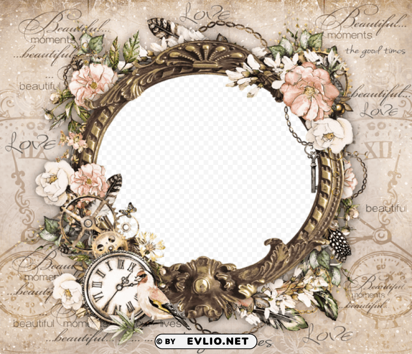 vintage frame Free PNG images with transparent layers compilation