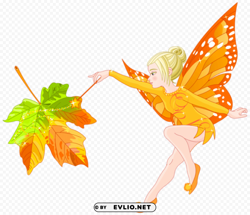 autumn fairy PNG for presentations clipart png photo - 64fe262f