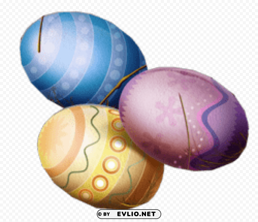 easter eggs PNG for t-shirt designs