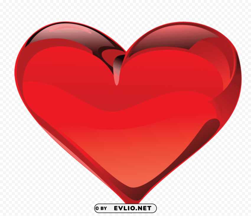 Red Heart Transparent PNG Images Complete Library