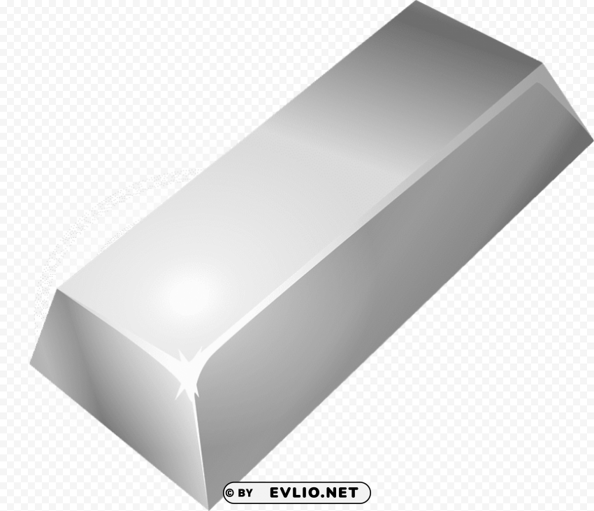 silver bar PNG Graphic Isolated with Transparency