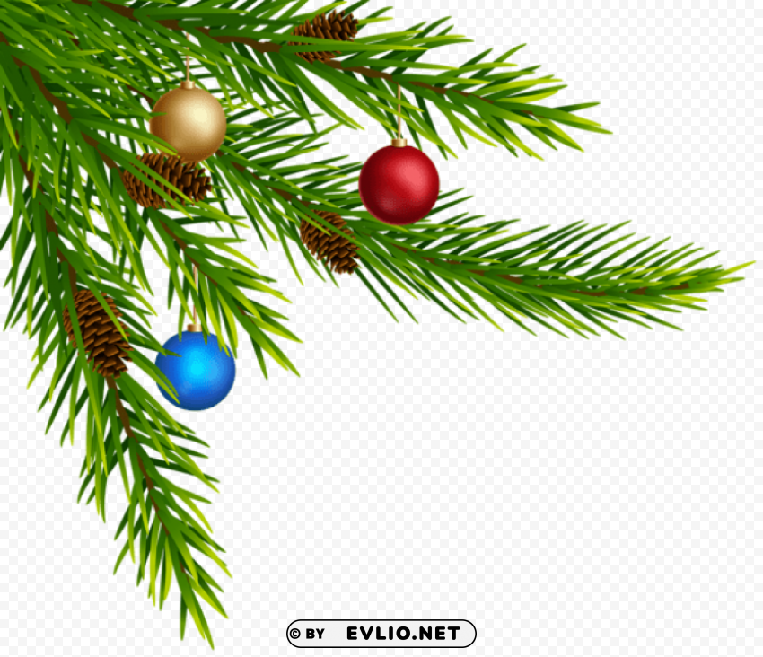 christmas decorative corner Clear background PNG images bulk