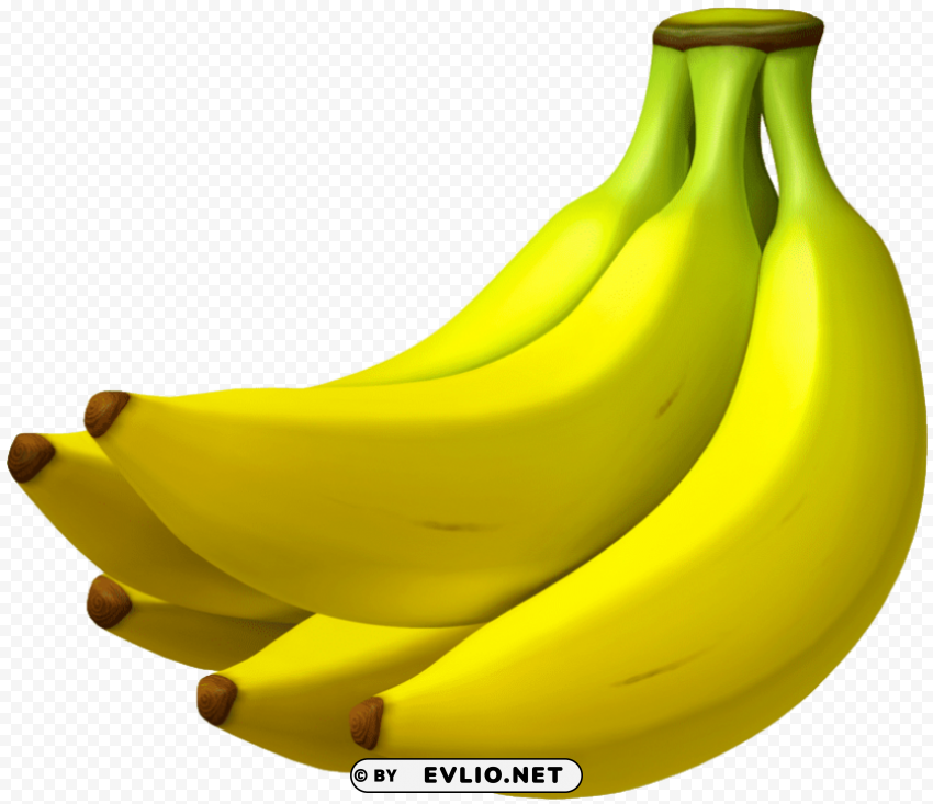 banana's PNG with alpha channel
