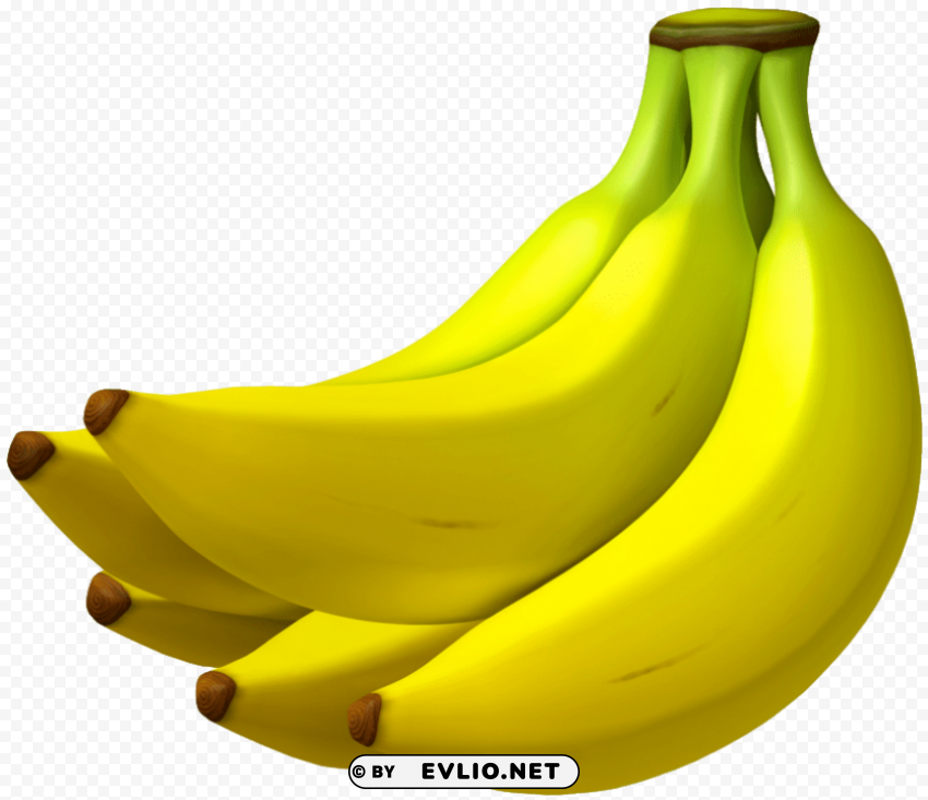 mario kart bananas Transparent Background Isolated PNG Design