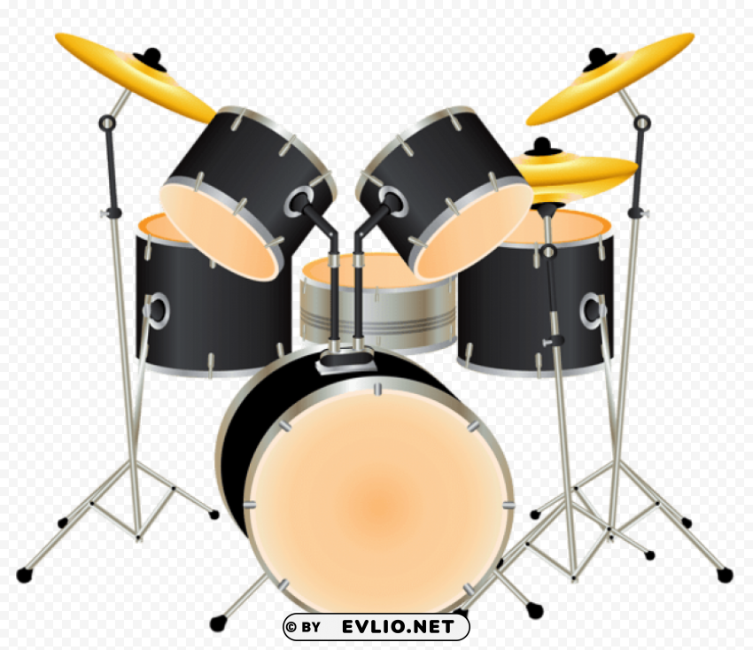 drum kitpicture PNG cutout