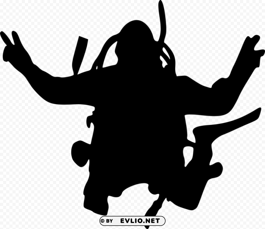 scuba diver silhouette PNG transparent stock images