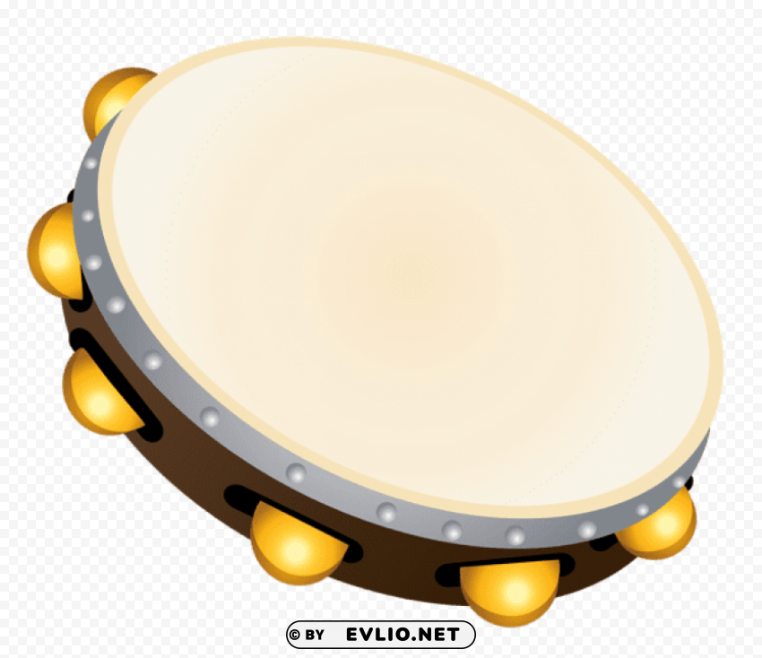 transparent tambourine PNG files with clear background bulk download