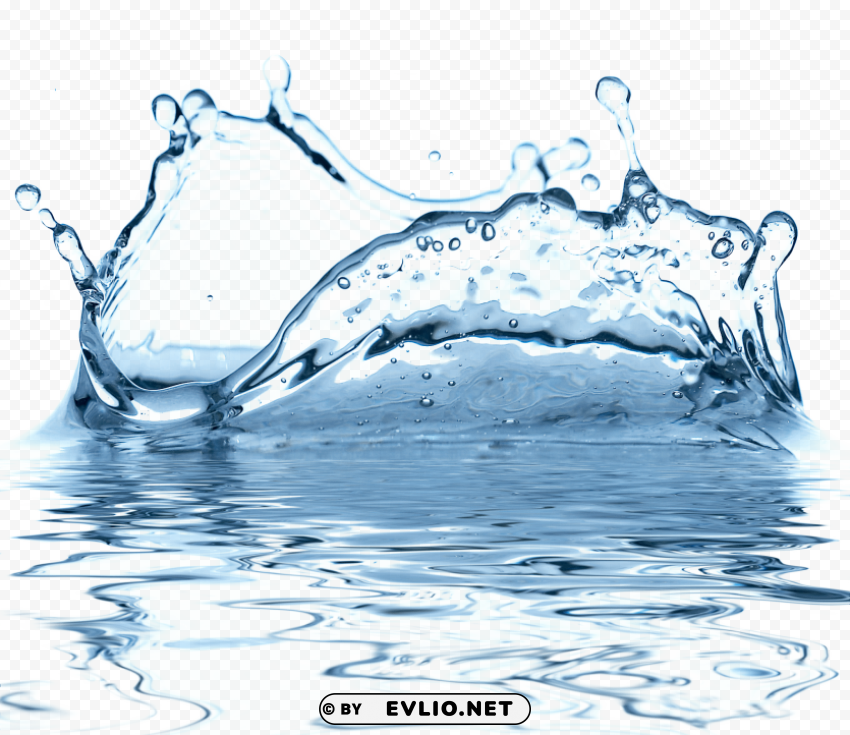 water Clear Background PNG Isolated Graphic Design