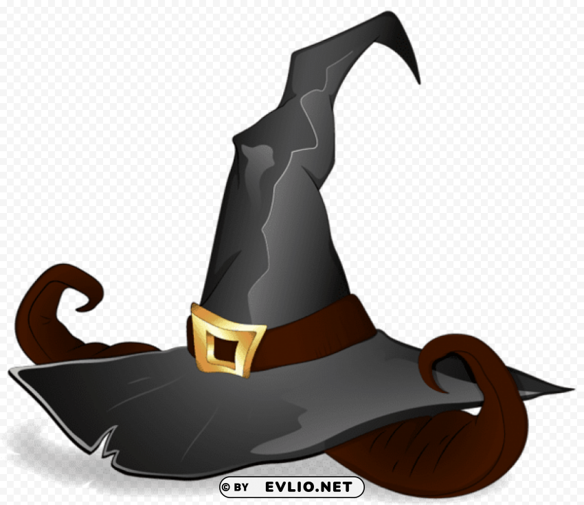 witch hat and shoes PNG images with alpha transparency selection