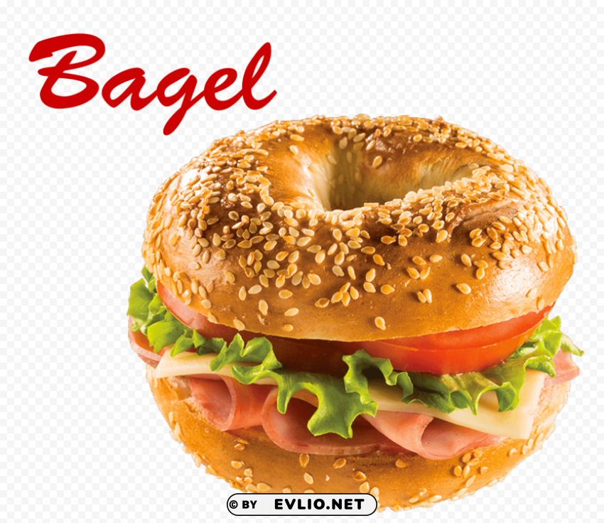 bagel Isolated Icon on Transparent Background PNG