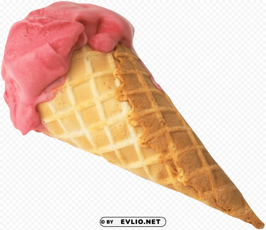 ice cream Isolated Character in Clear Background PNG