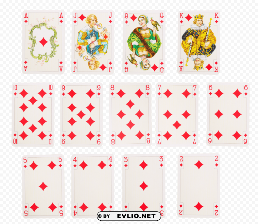 Transparent Background PNG of playing card's Isolated Subject in HighResolution PNG - Image ID b6ab3ded