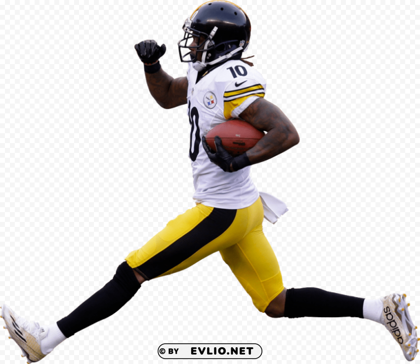 Transparent background PNG image of american football player PNG with Isolated Object and Transparency - Image ID 29801830
