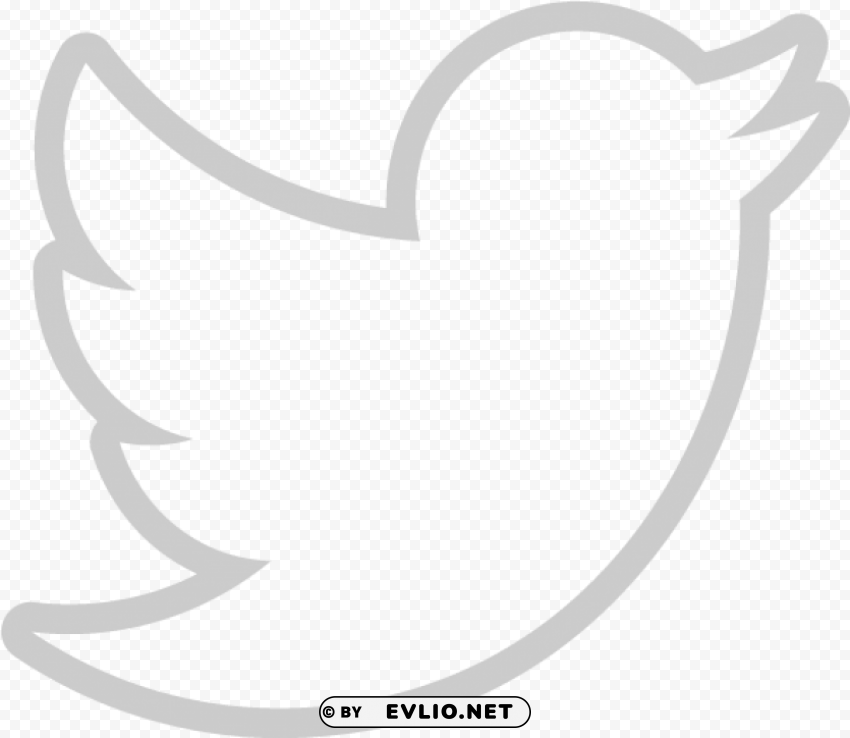 black twitter logo without white background PNG file with no watermark